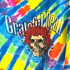 Grateful Dead Winterland Arena tie dye t shirt 2XL hippie festival Bertha Band T